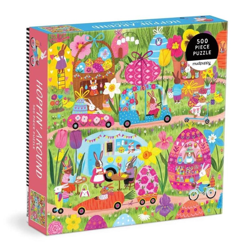Hoppin' Around 500 Piece Jigsaw Puzzle - Miriam. Jenny 20 9780735387607