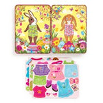 Garden Bunnies Magnetic Dress-Up 80 9780735387737_1