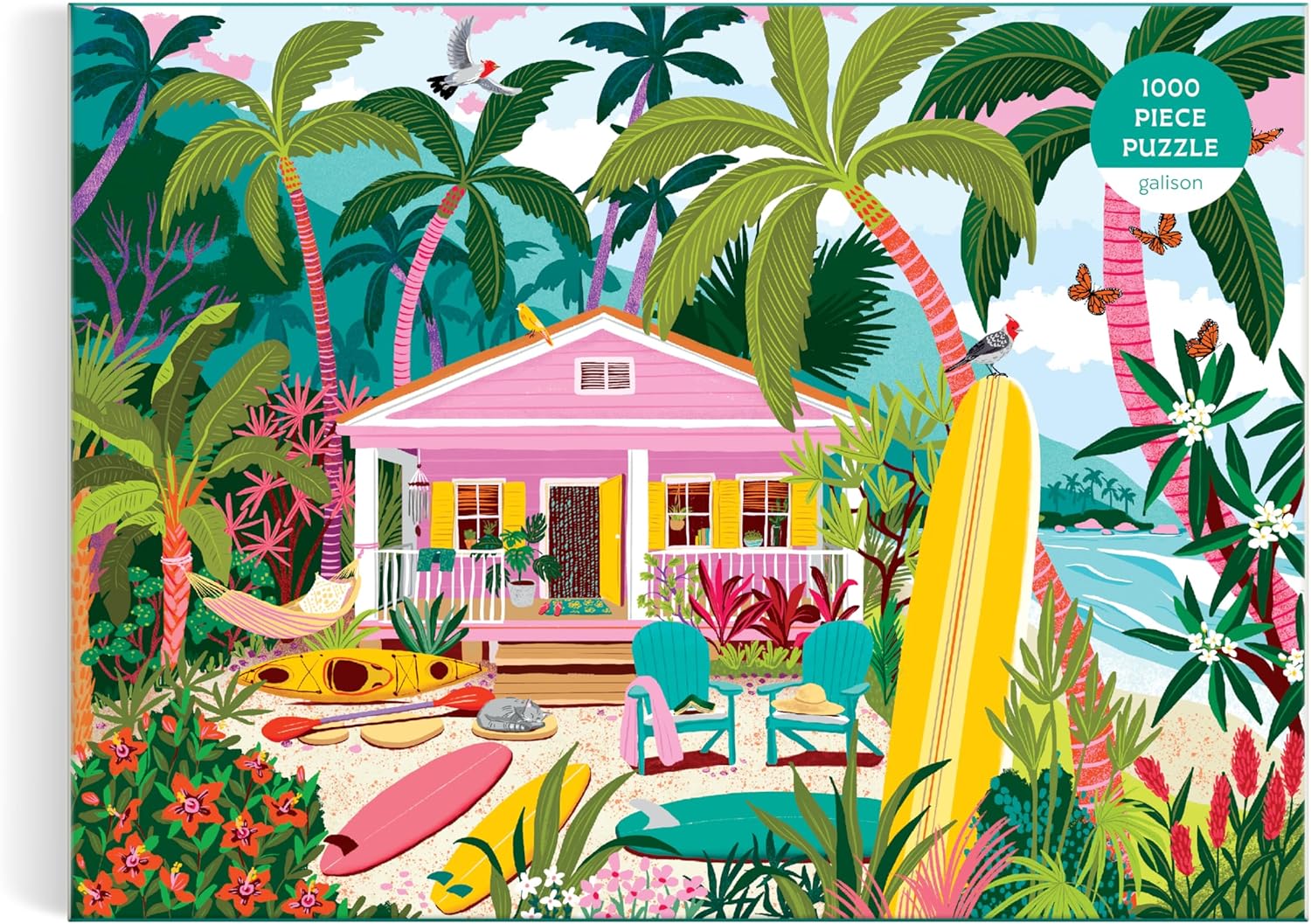 Surfside Bungalow 1000 Piece Jigsaw Puzzle - Cornelius. Julia 20 9780735388086