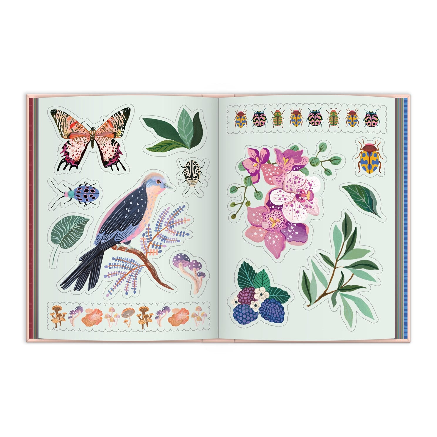 Art Of The Forest 100 Page Sticker Book by De Carvalho. Christine 20 9780735388628_1