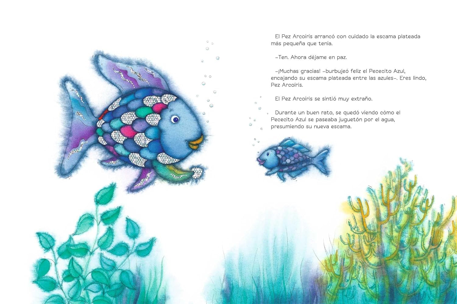 El Pez Arcoiris/The Rainbow Fish (Spanish Edition) by Pfister. Marcus 9780735845725_3