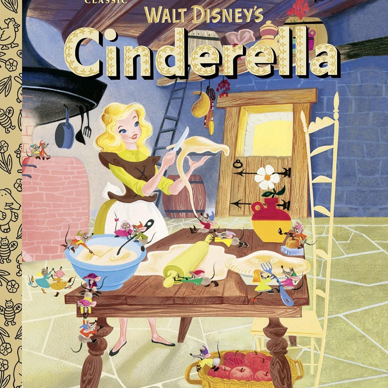 Cinderella Classic -Werner. Jane Golden Book 9780736421515