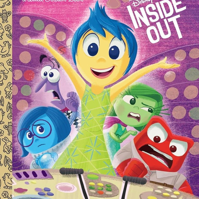Inside Out (Little Golden Book) by Random House Disney 9780736436298