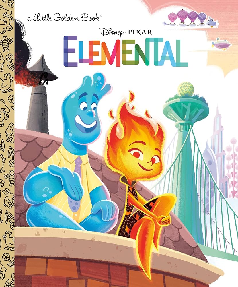Disney/Pixar Elemental Little Golden Book (Disney/Pixar Elemental) by Golden Boo 9780736443715