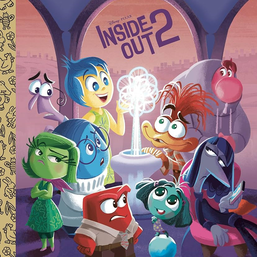 Disney/Pixar Inside Out 2 Little Golden Book by Golden Books ; Disney Storybook 9780736444408