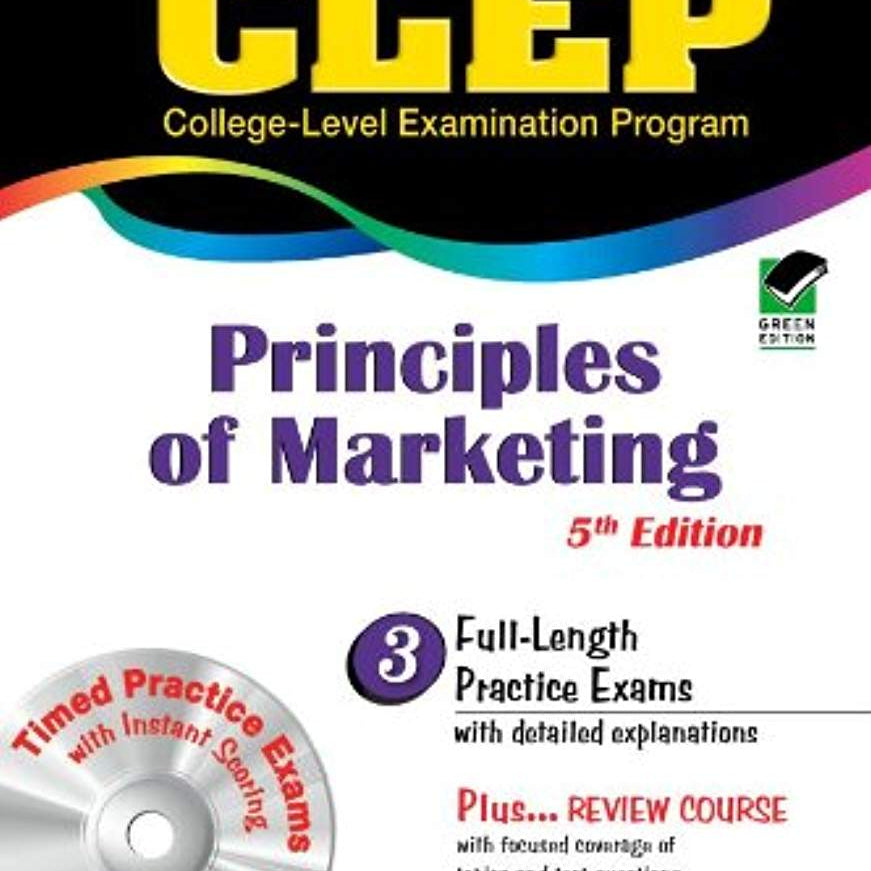 Clep Principles Of Marketing 9780738601175