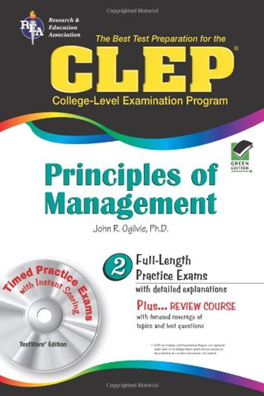 Clep Principles Of Management 9780738601250