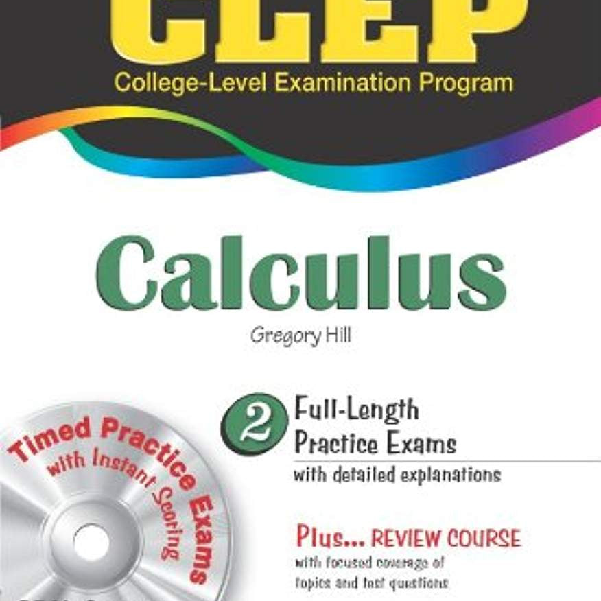 Clep Calculus 9780738603056