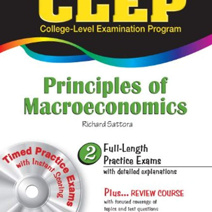 Clep Principles Of Macroeconomics 9780738603070