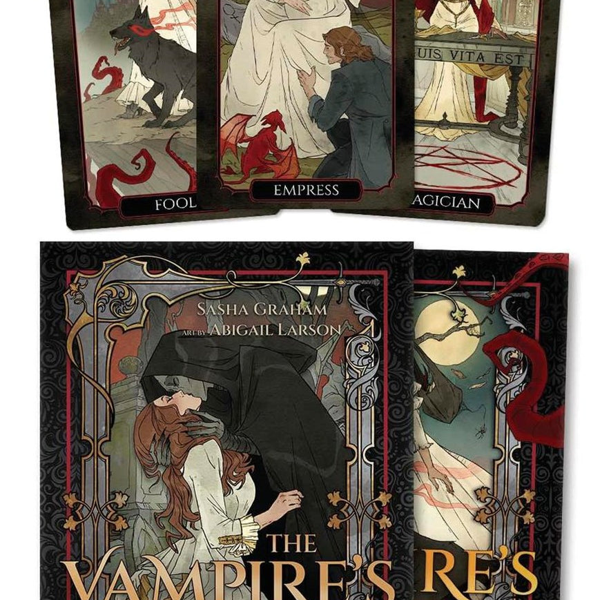 The Vampire's Tale Tarot by Graham. Sasha, Illustrated by Larson. Abigail 20 9780738775128