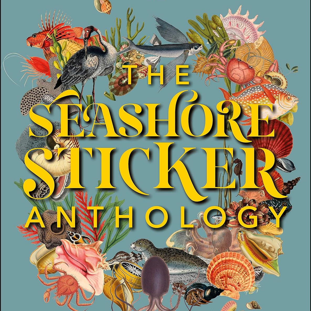 The Seashore Sticker Anthology: With More Than 1000 Vintage Stickers by Dk 9780744051346
