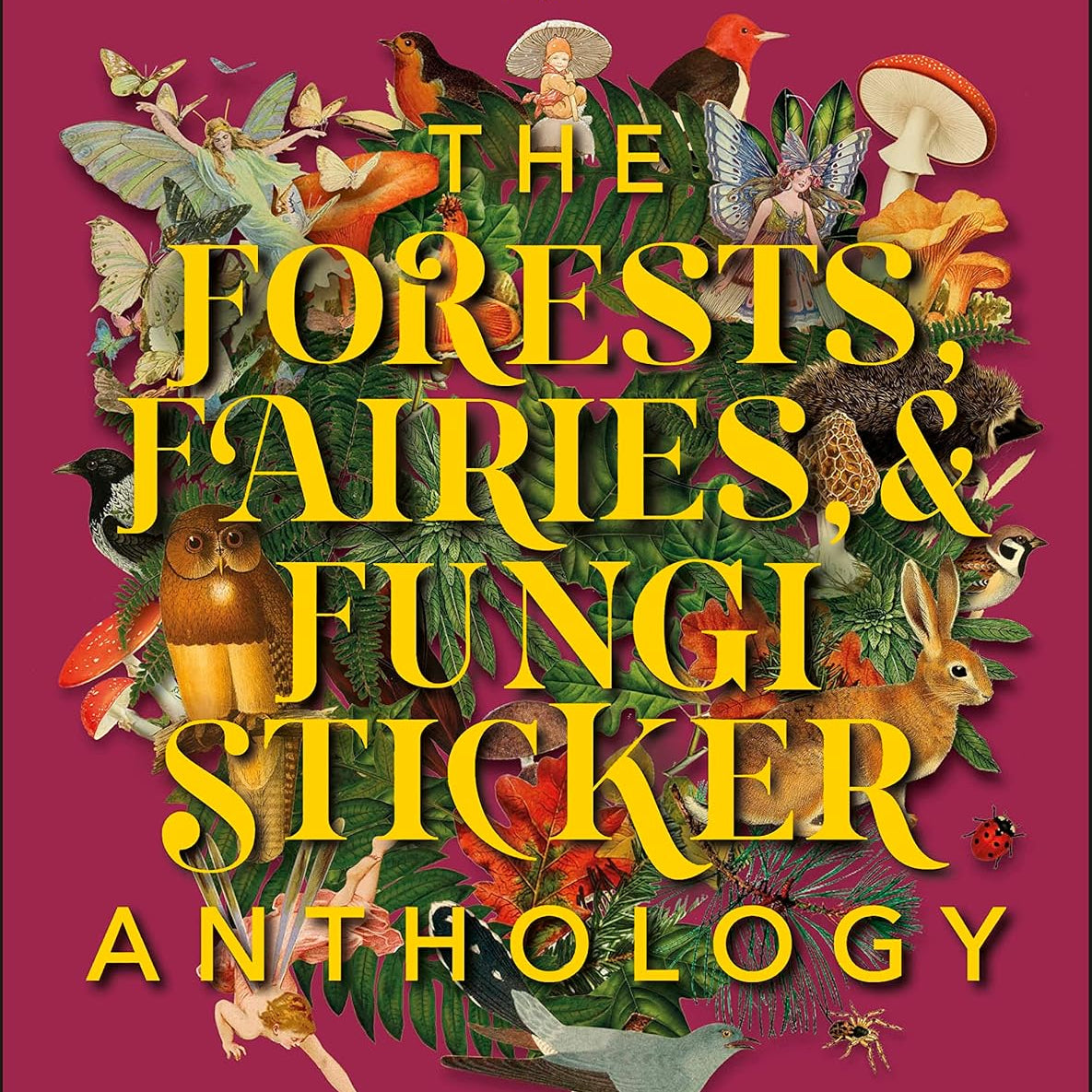 Forests, Fairies & Fungi Sticker Anthology (1,000+ Vintage Stickers) by Dk 9780744069501