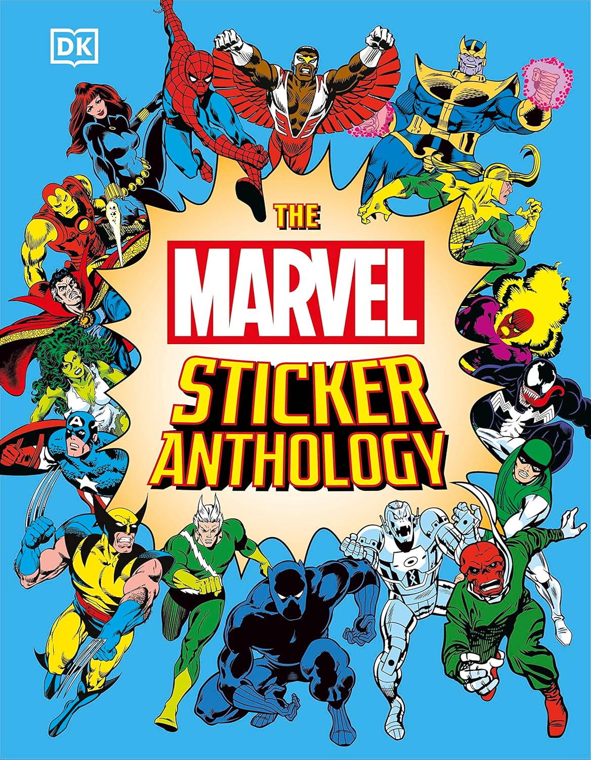 Marvel Sticker Anthology by Dk 9780744081657