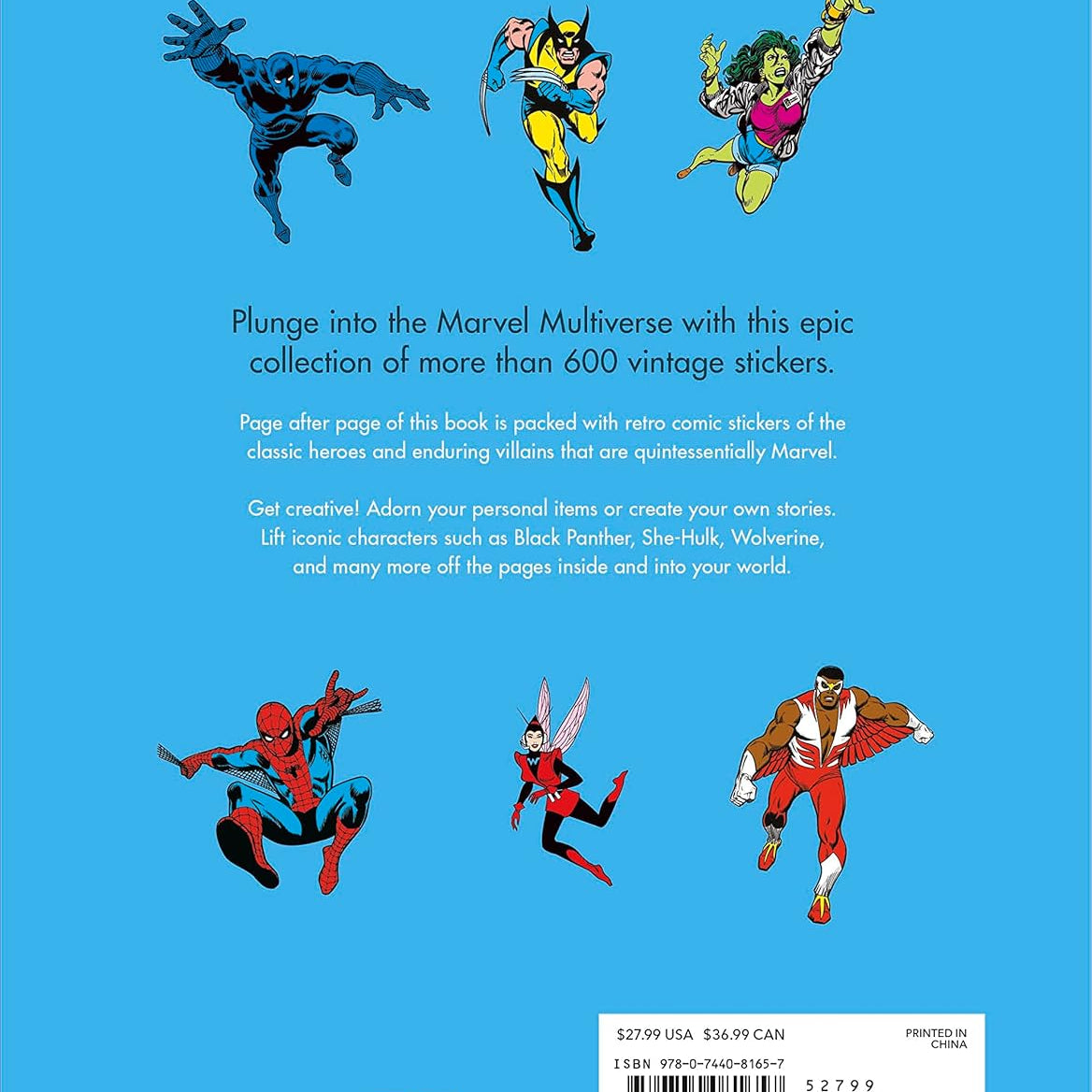 Marvel Sticker Anthology by Dk 9780744081657_1