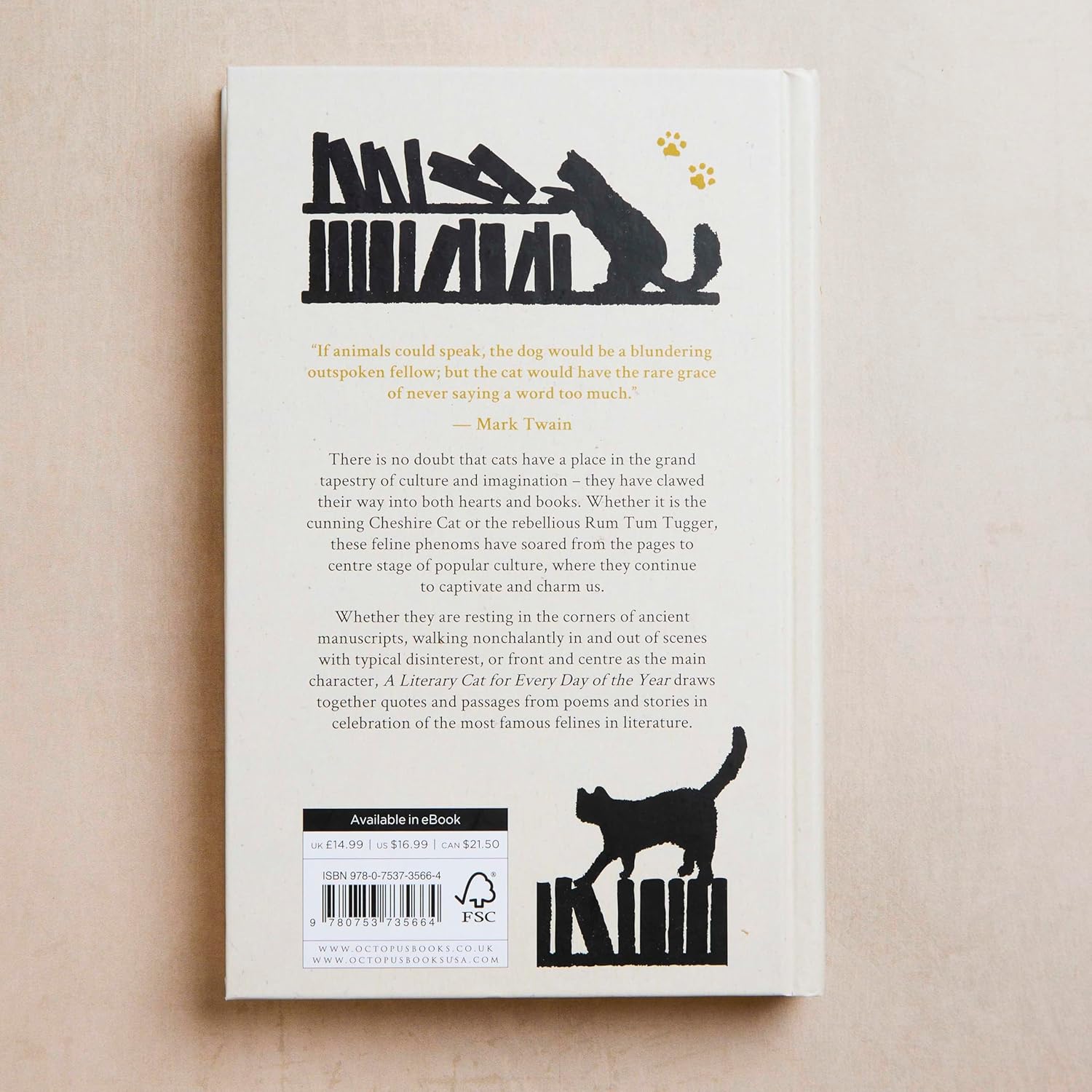 A Literary Cat For Every Day Of The Year by Richardson. Tara 9780753735664_1