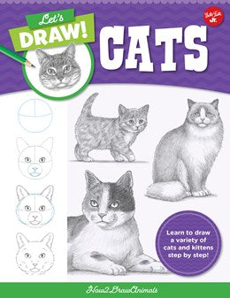 Let's Draw Cats - How2Drawanimals 30 9780760380703