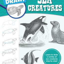 Let's Draw Sea Creatures - How2Drawanimals 30 9780760380802