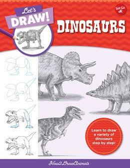 Let's Draw Dinosaurs - How2Drawanimals 30 9780760380826_f01a164d-0a91-498e-a4f4-6fd656190722