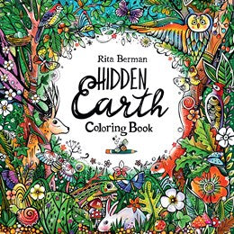 Hidden Earth Coloring Book: Color And Breathe by Berman. Rita 20 9780760396124_5fc3f1dd-75c7-4d40-a2d9-626029b200a7