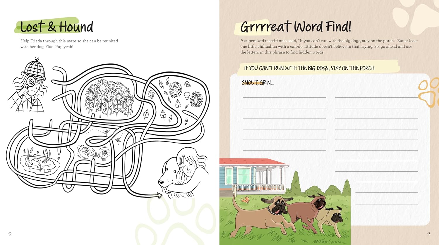 A Dog Lover's Activity Book by Simon. Debra 9780760397824_6