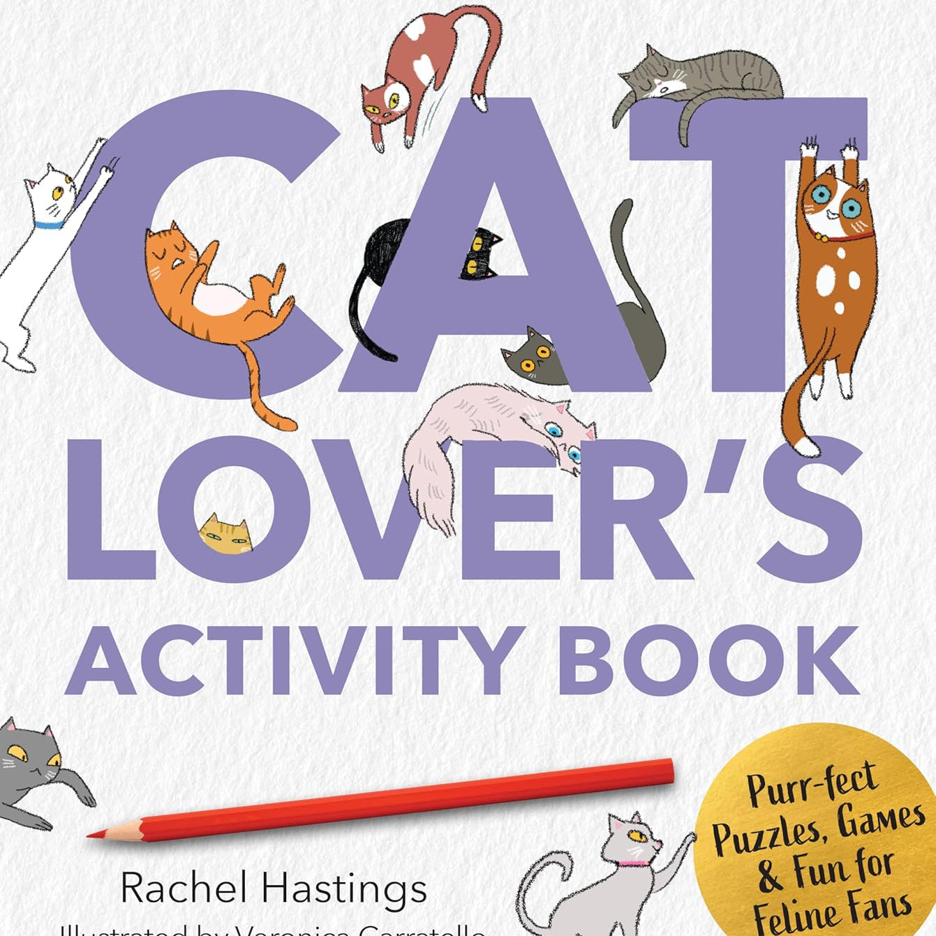 A Cat Lover's Activity Book by Hastings. Rachel 9780760397831