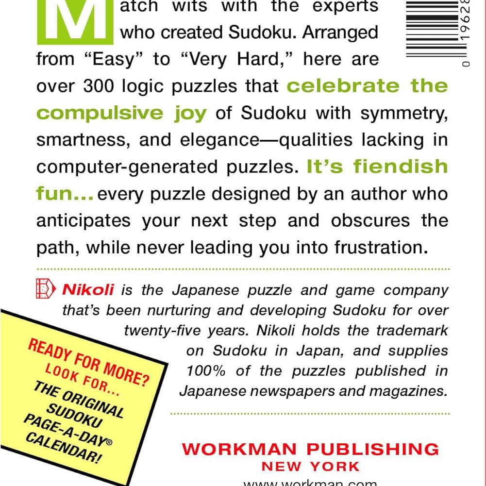Original Sudoku 9780761142157_1
