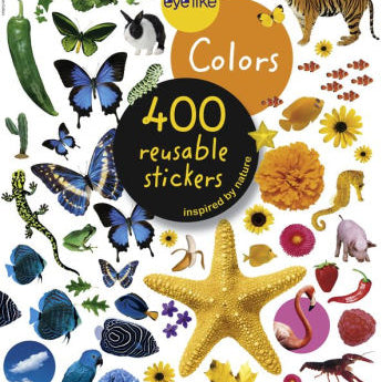 Colors Eyelike Sticker Book by Workman 9780761169352