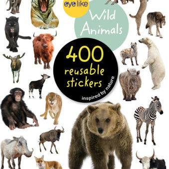 Wild Animals Eyelike Stickers 9780761179641