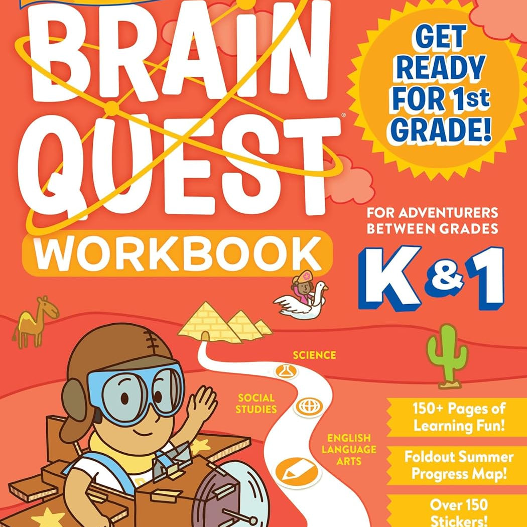 Summer Brain Quest: Between Grades K & 1 by Workman Publishing 9780761189169