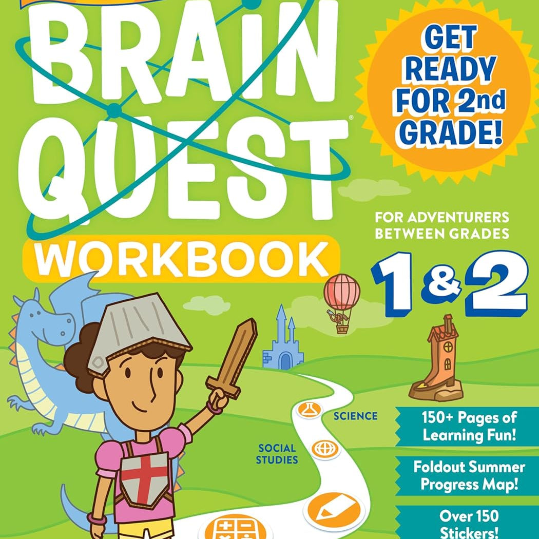 Summer Brain Quest: Between Grades 1 & 2 by Workman Publishing 9780761189176