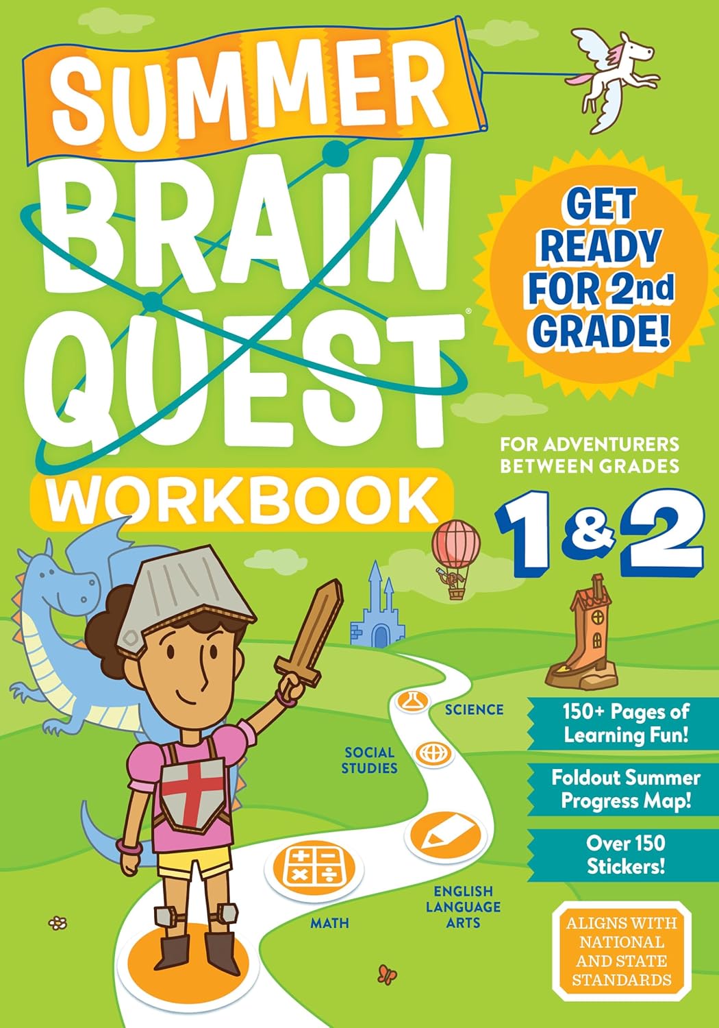 Summer Brain Quest: Between Grades 1 & 2 by Workman Publishing 9780761189176