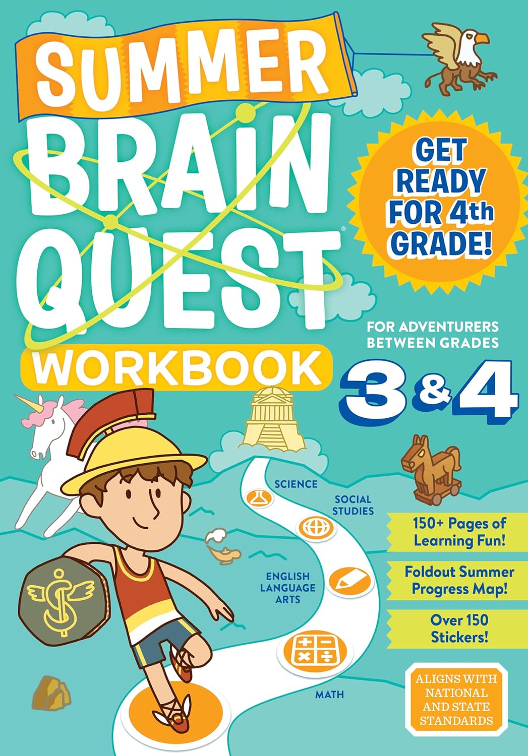 Summer Brain Quest: Between Grades 3 & 4 by Workman Publishing 9780761189190