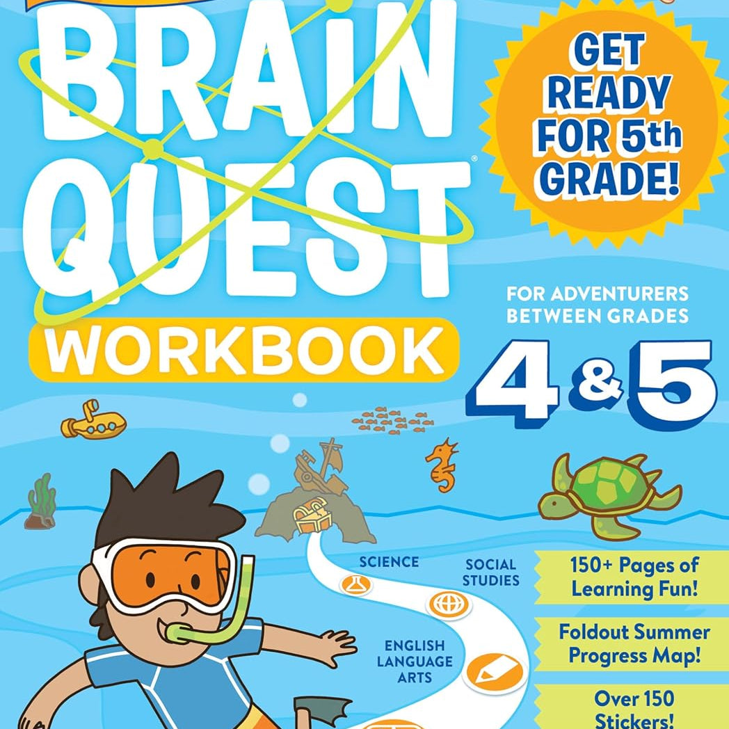 Summer Brain Quest: Between Grades 4 & 5 by Workman Publishing 9780761189206