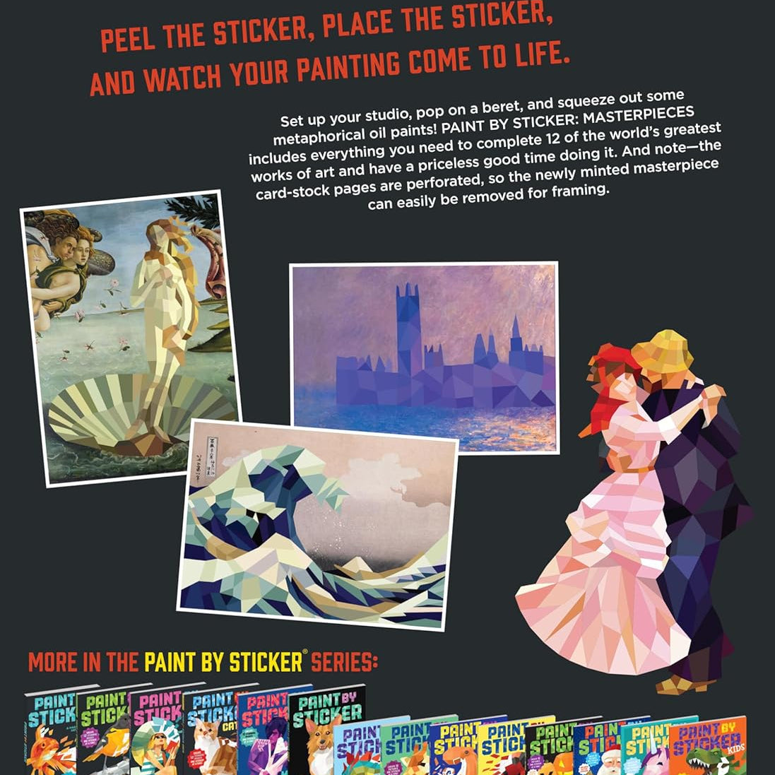 Paint By Sticker: MasteRPieces by Workman 9780761189510_1