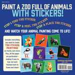 Paint By Sticker Kids: Zoo Animals by Workman 9780761189602_1