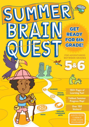 Summer Brain Quest: Between Grades 5 & 6 by Workman Publishing 9780761193289