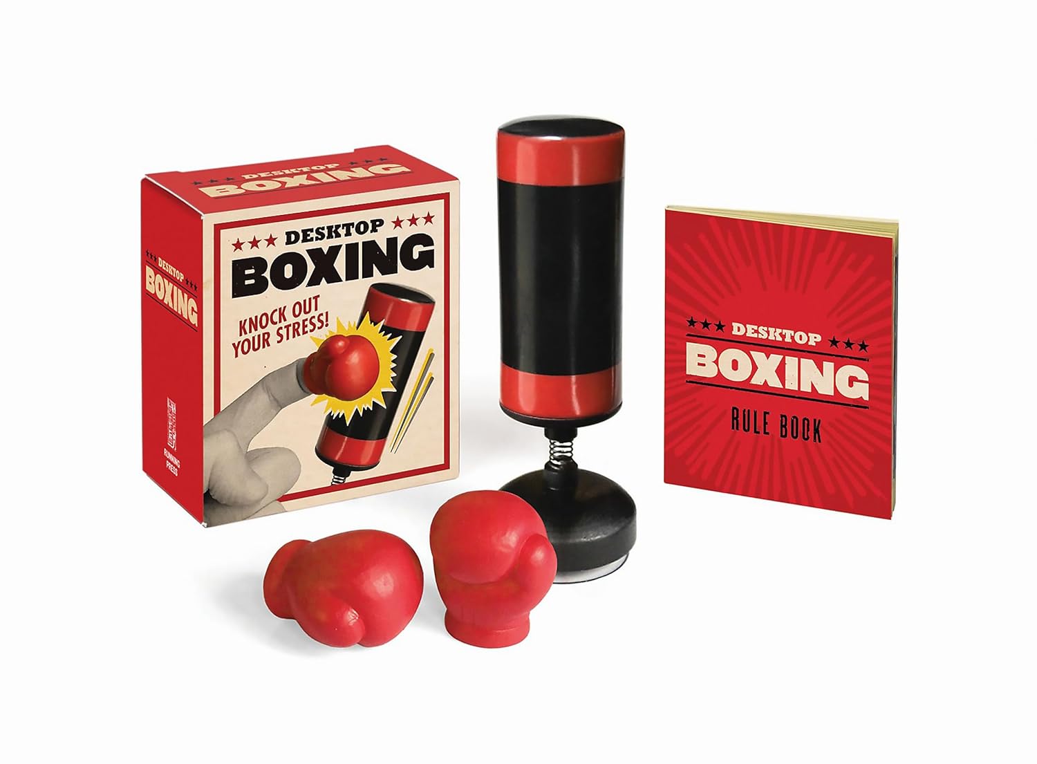 Desktop Boxing: Knock Out Your Stress! by RP Minis 9780762460809