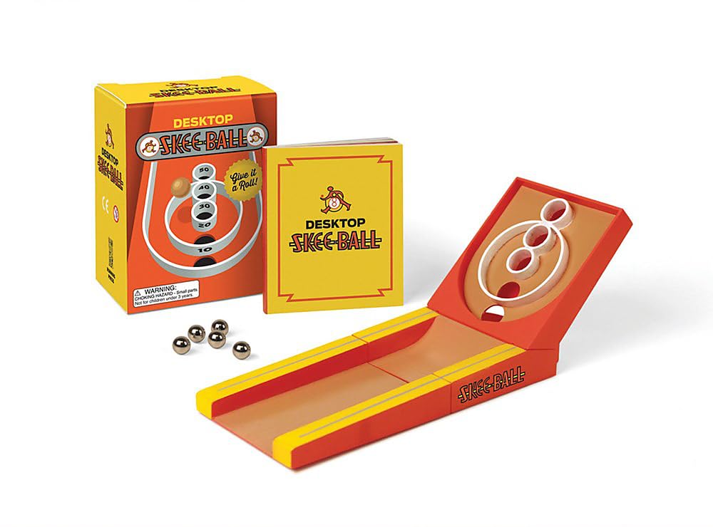 Desktop Skee-Ball: Give It A Roll! by RP Minis 9780762460816
