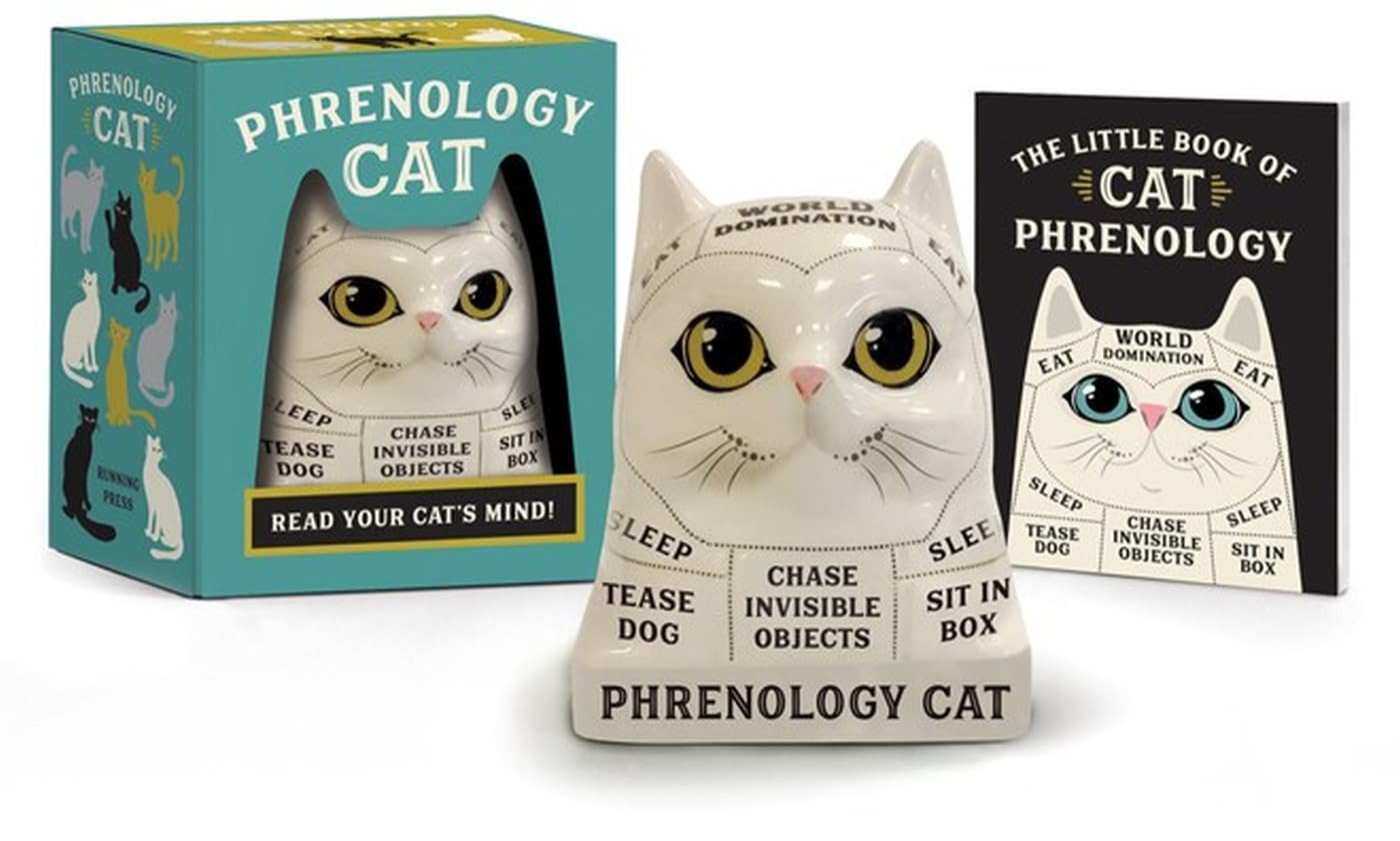 Phrenology Cat: Read Your Cat's Mind! by RP Minis 9780762466610