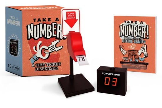 Take A Number!: A Tiny Ticket Dispenser by Thomas. Mollie 9780762473755
