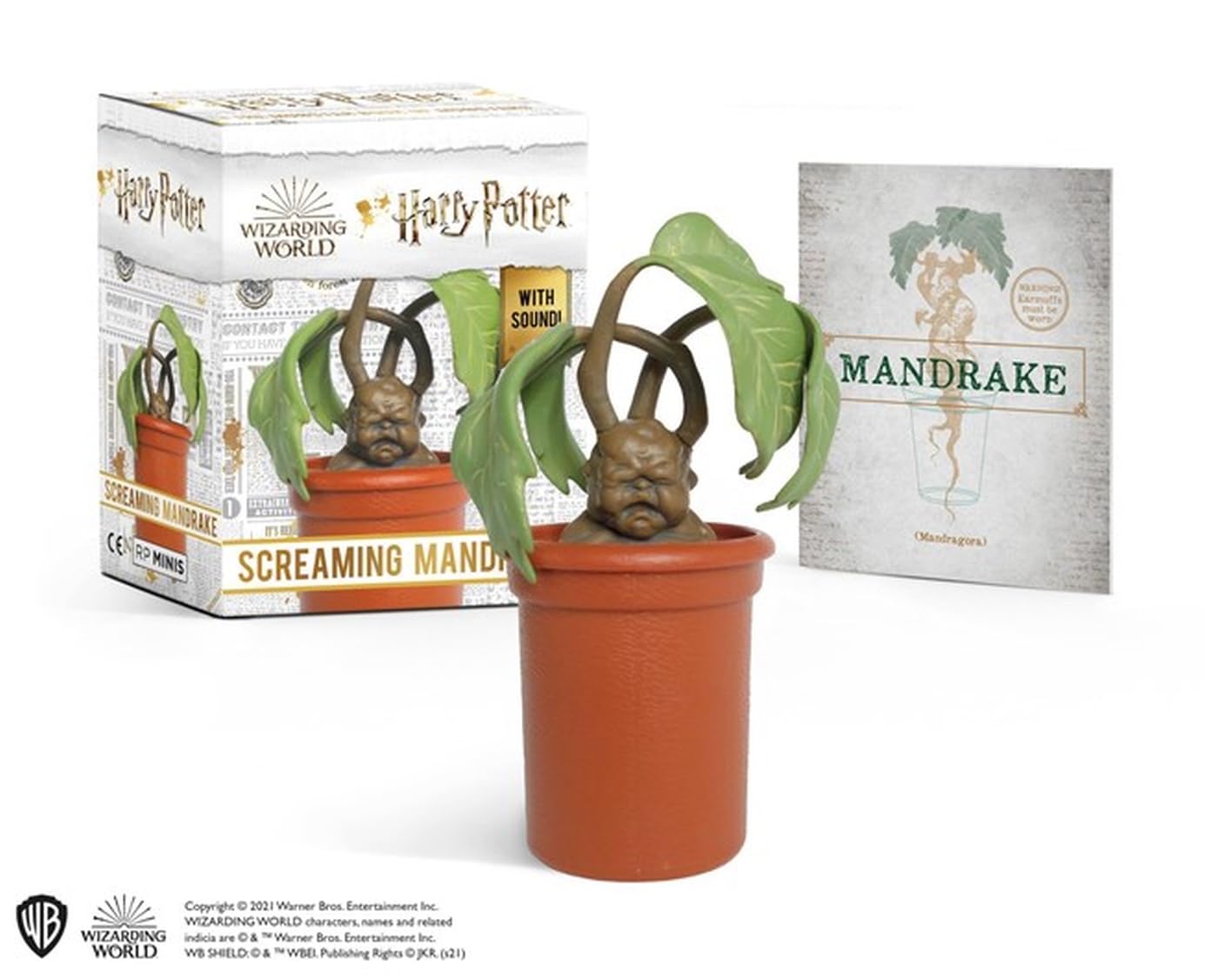 Harry Potter Screaming Mandrake by RP Minis 9780762474776