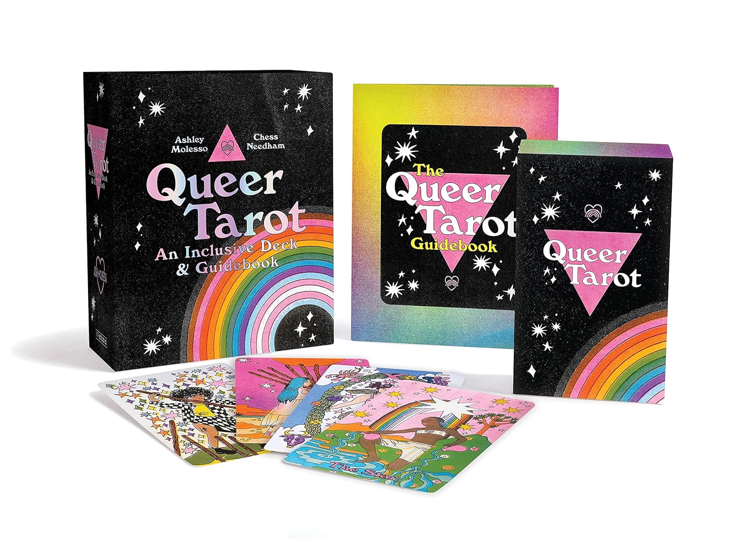 Queer Tarot: An Inclusive Deck and Guidebook by Molesso. Ashley and Needham. Chess 20 9780762474882