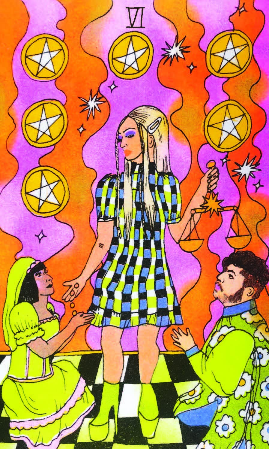 Queer Tarot: An Inclusive Deck and Guidebook by Molesso. Ashley and Needham. Chess 20 9780762474882_4