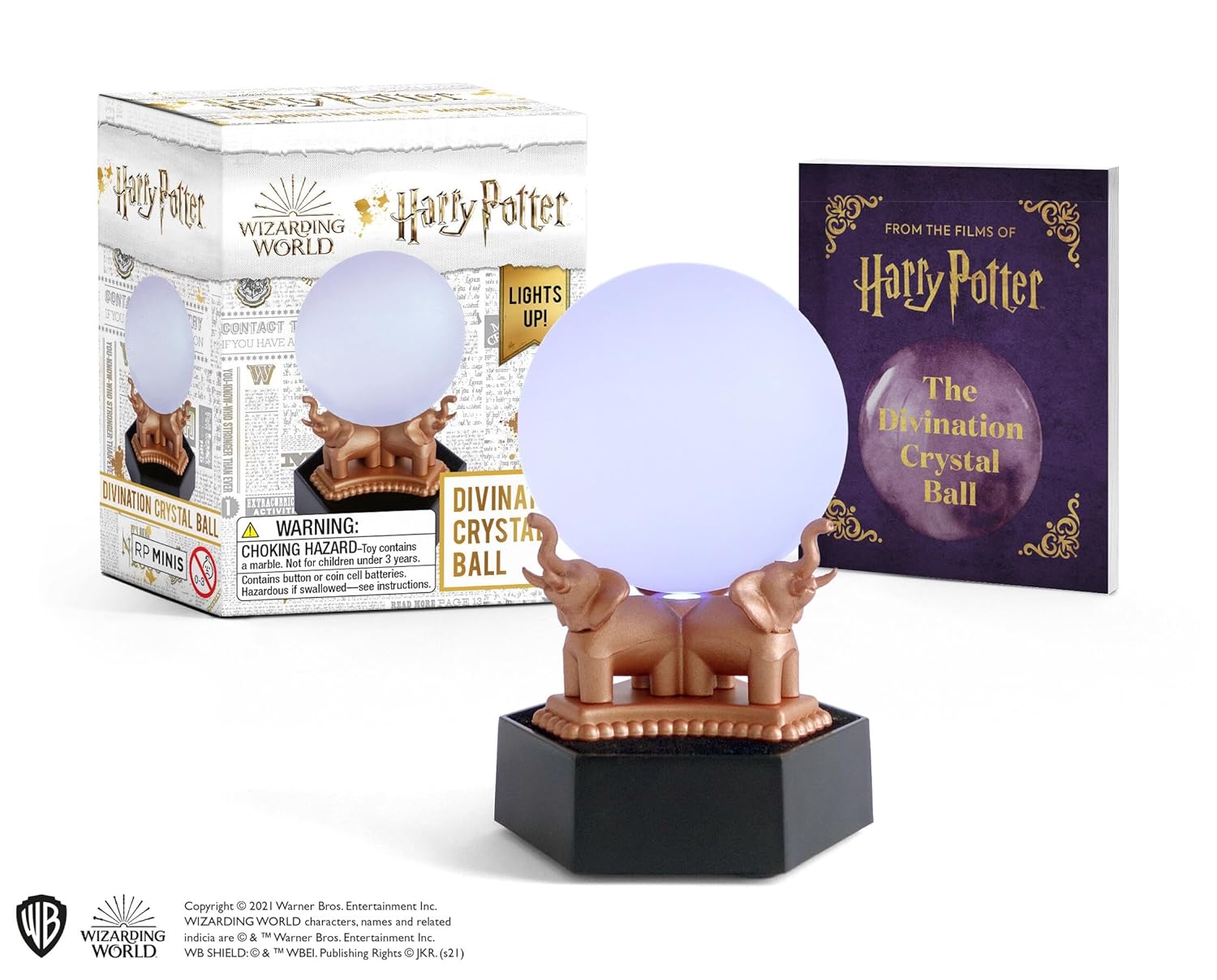 Harry Potter Divination Crystal Ball: Lights Up! by RP Minis 9780762474905