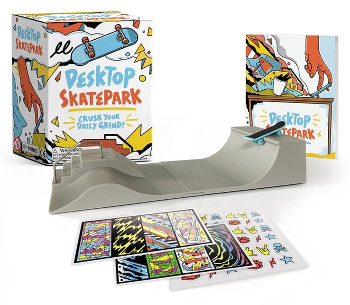 Desktop Skatepark: Crush Your Daily Grind! by RP Minis 9780762475292