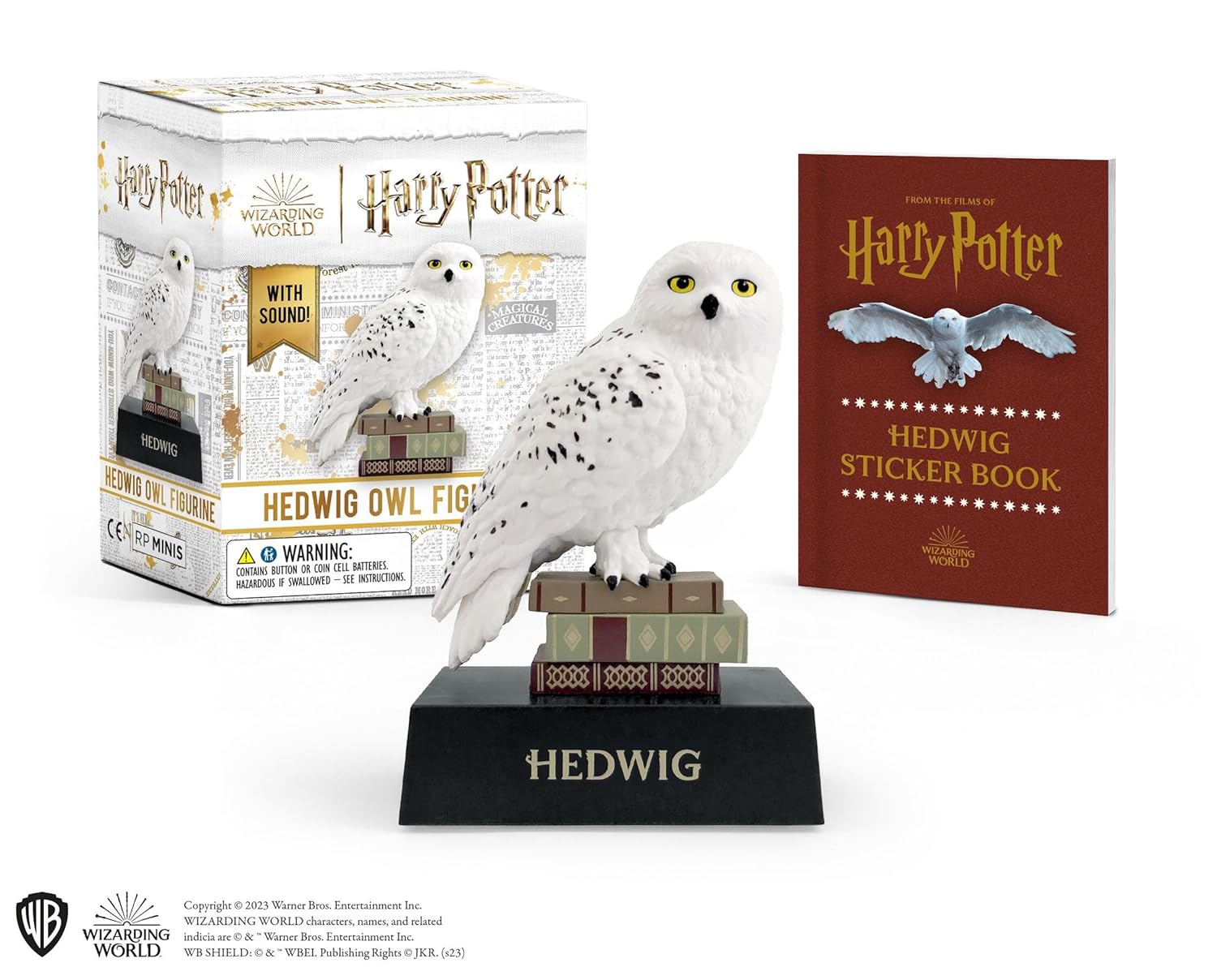 Harry Potter: Hedwig Owl Figurine by RP Minis 9780762479832