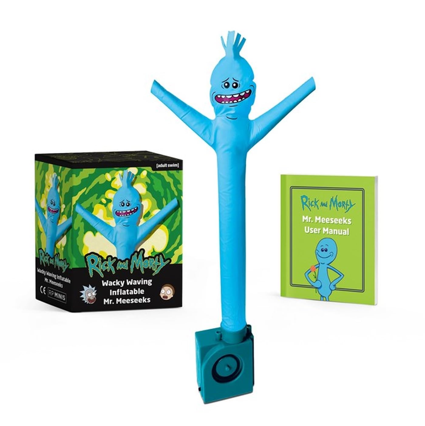 Rick And Morty: Wacky Waving Inflatable Mr. Meeseeks by RP Minis 9780762479894