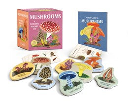 Mushrooms: A Wooden Magnet Set by RP Minis 9780762481378