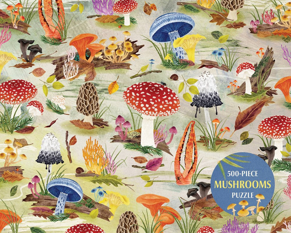 Mushrooms 500-Piece Puzzle - Madden. Meg 9780762481392