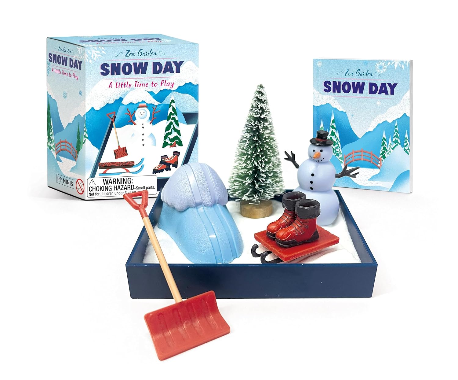Zen Garden Snow Day: A Little Time To Play by RP Minis 9780762483952